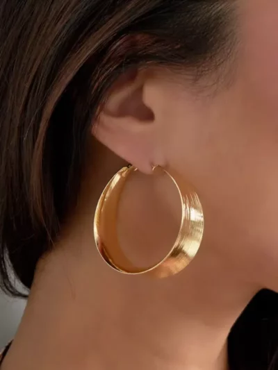 Yehwang Yehwang Oorbellen holy hoop | Zilver
