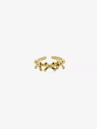 Mi Vida Mi Vida Ring strikjes | Goud