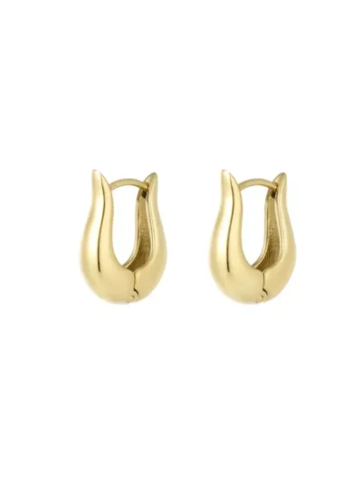 Yehwang Yehwang Basic oorbellen rond | Goud