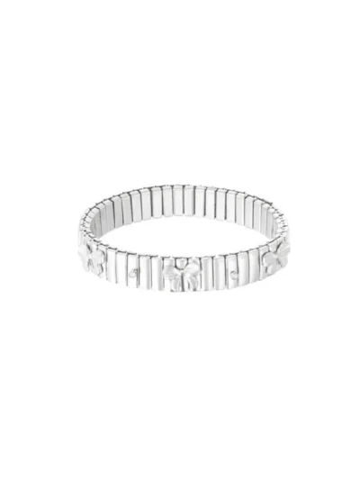 Yehwang Yehwang Bold bow armband | Zilver