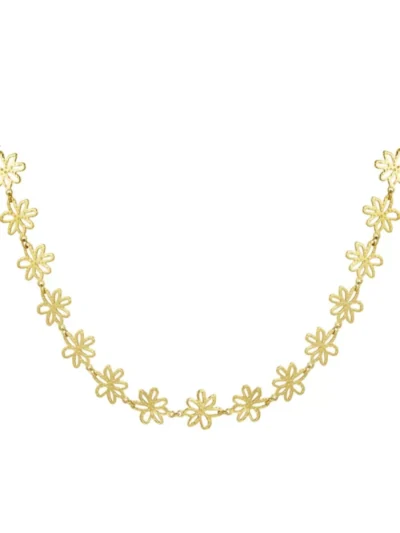 Yehwang Yehwang Flower Party ketting | Goud