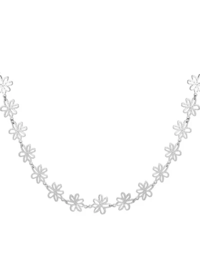Yehwang Yehwang Flower Party ketting | Zilver