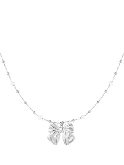 Yehwang Yehwang Ketting baby bow | Zilver