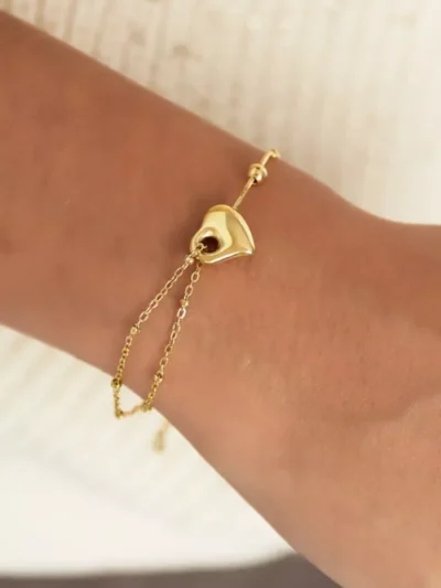 Yehwang Yehwang Love link armband | Zilver