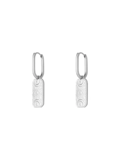Yehwang Yehwang Magic mist oorbellen | Zilver