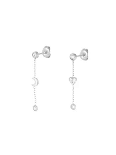 Yehwang Yehwang Moonlight oorbellen | Zilver