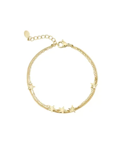 Yehwang Yehwang Starry layers armband | Goud