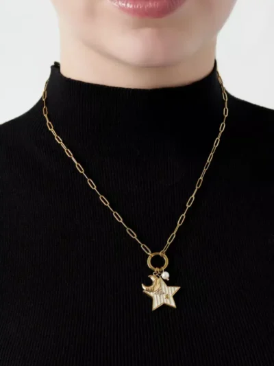 Yehwang Yehwang Bedelketting starry dreams | Zilver