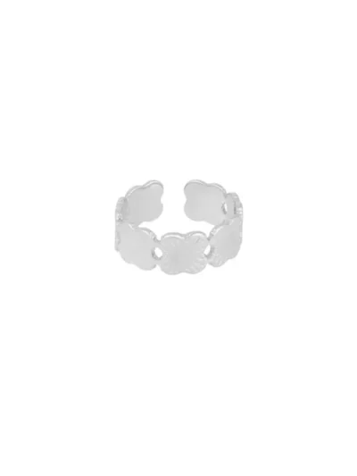 Yehwang Yehwang Ring connected clovers | Zilver