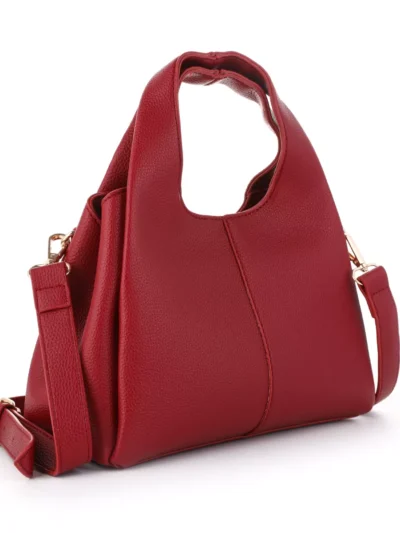 Sunsetfashio Sunsetfashio Hobo bag klassiek | Rood
