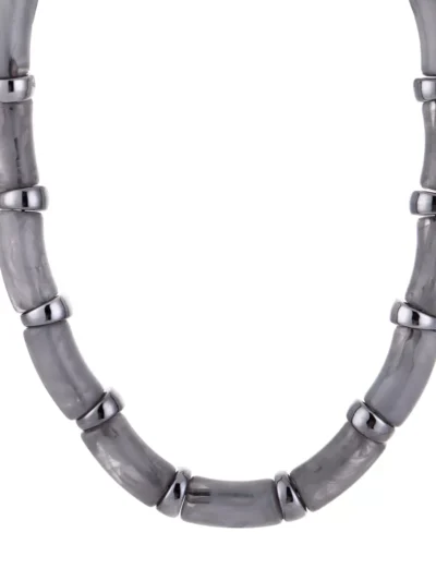 Sunsetfashio Sunsetfashio XL acrylic ketting | Grijs