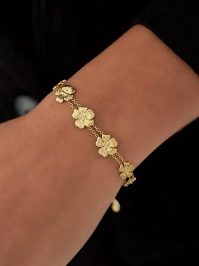 Yehwang Yehwang Daisy delight armband | Goud