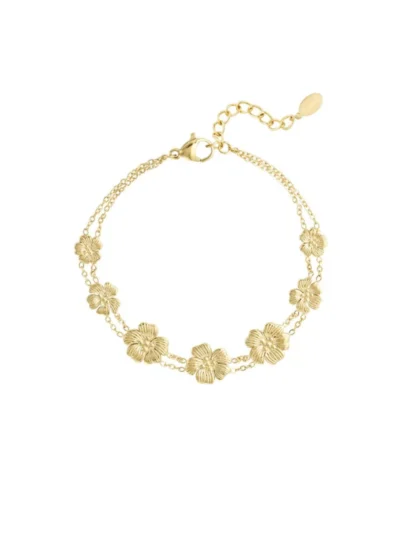 Yehwang Yehwang Daisy delight armband | Goud