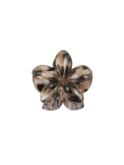 Yehwang Yehwang Hawaiiaanse bloem haarklem | Bruin