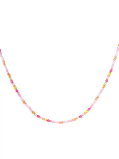 Yehwang Yehwang Kleurijke kralenketting | Goud