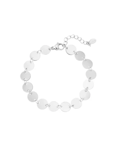 Yehwang Yehwang Linked circles armband | Zilver