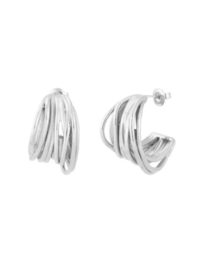 Yehwang Yehwang Oorbellen bound me love | Zilver
