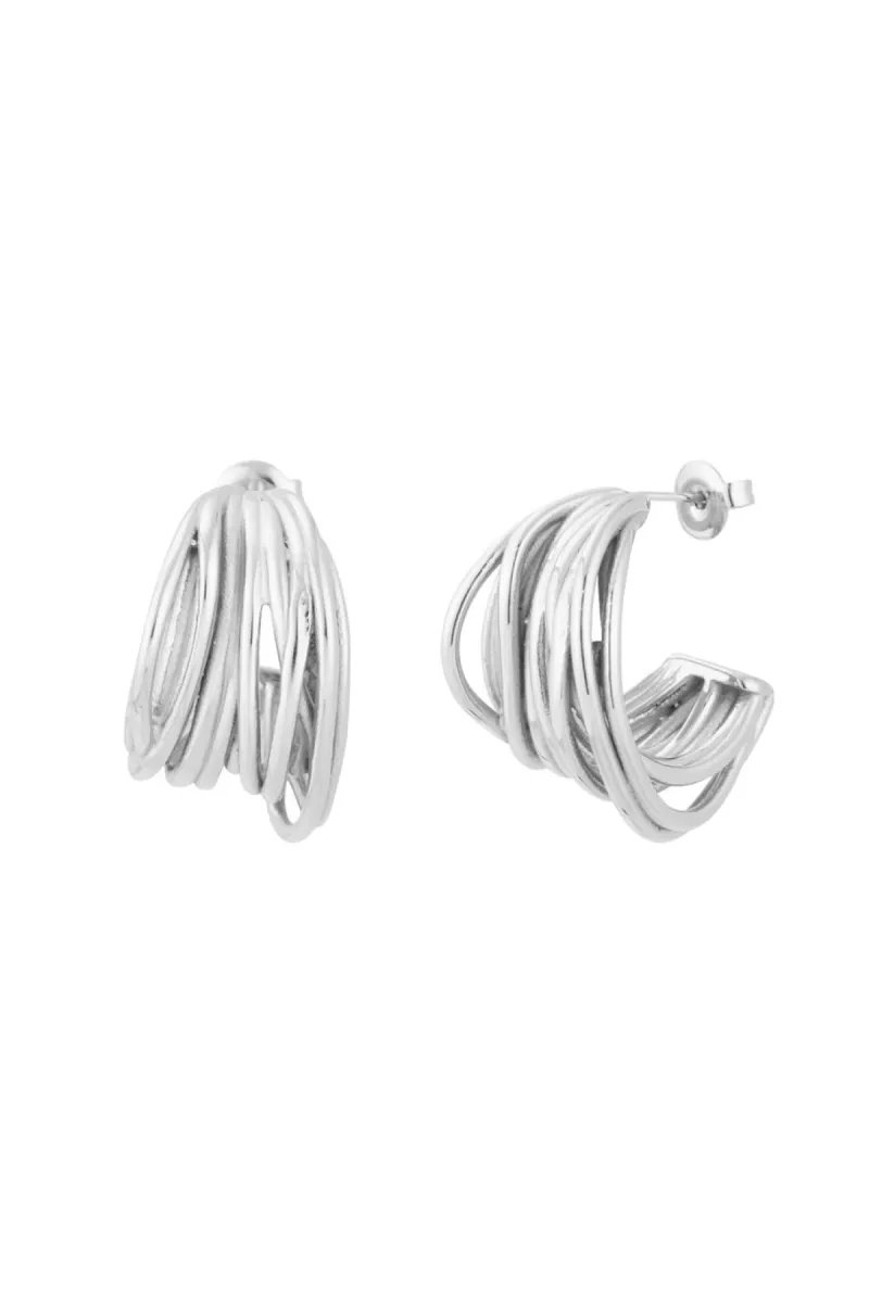 Yehwang Oorbellen bound me love | Zilver 1 Yehwang Yehwang Oorbellen bound me love | Zilver