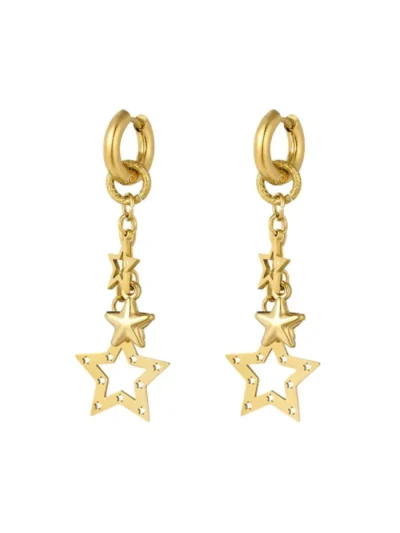 Yehwang Yehwang Oorbellen starry nights | Goud