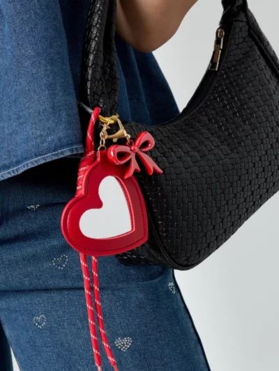 Yehwang Yehwang Tasbedel Liefde strik Ster | Rood