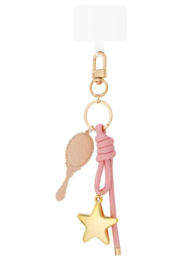 Yehwang Yehwang Tashanger spiegel met ster | Roze