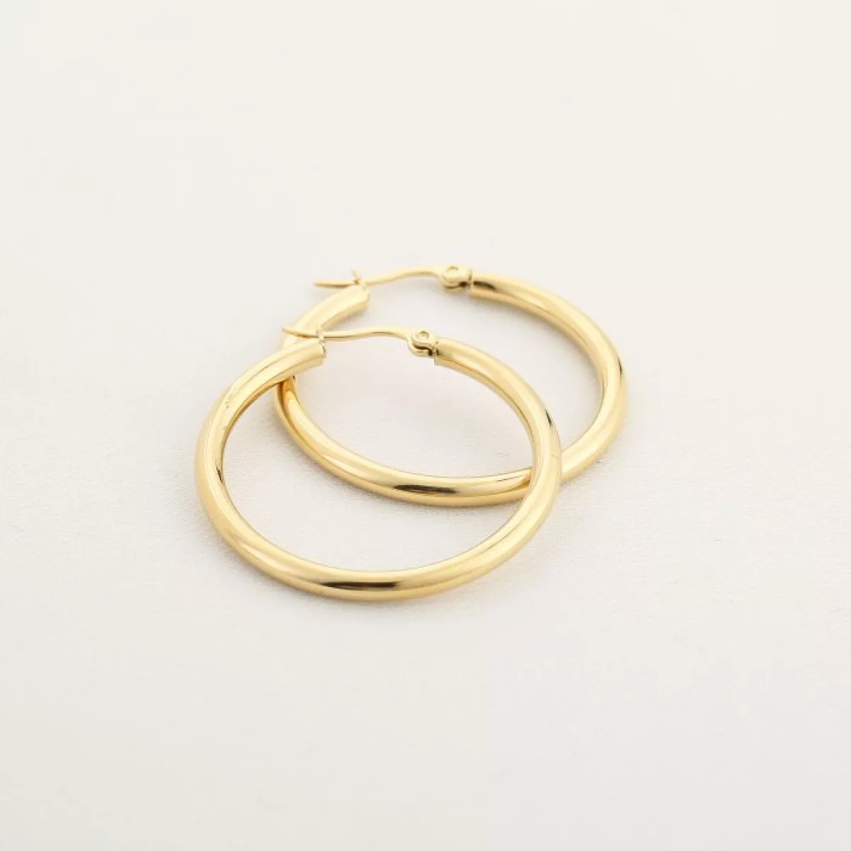 Michelle 30mm basic hoops | Goud 1 Michelle Michelle 30mm basic hoops | Goud