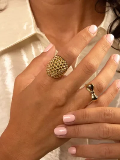 My Bendel My Bendel Ring met strik | Goud