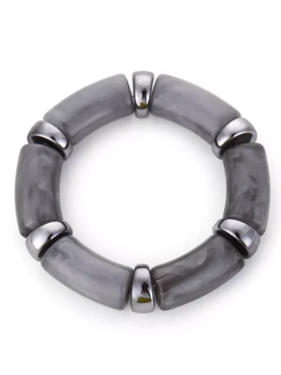 Sunsetfashio Sunsetfashio XL acrylic armband | Grijs