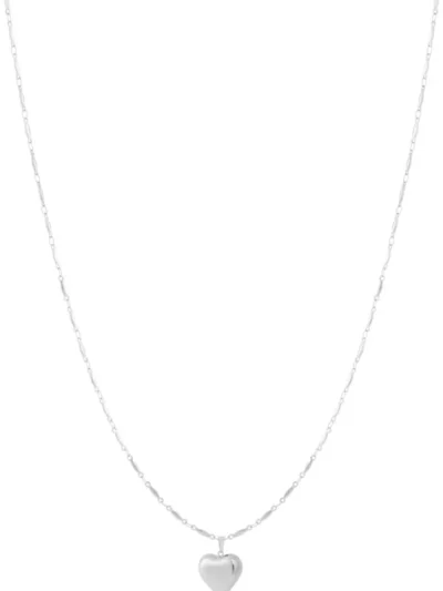 Yehwang Yehwang Hangerketting Hart Casual | Zilver