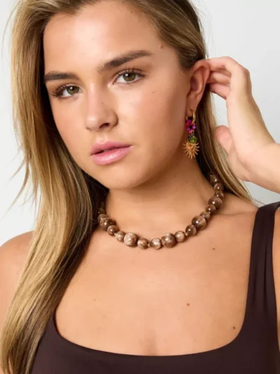 Yehwang Yehwang Harskralenkettingen | Bruin