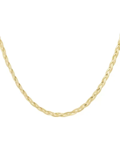 Yehwang Yehwang Ketting gevlochten | Goud