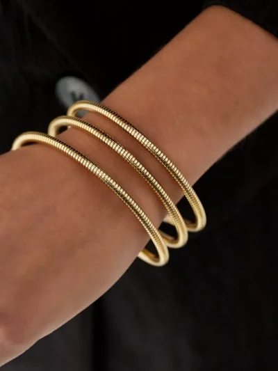 Yehwang Yehwang Twirl & twine armband | Zilver