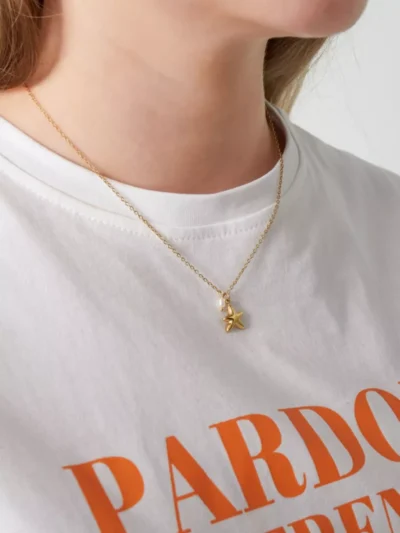 Yehwang Yehwang Zeester ketting | Goud