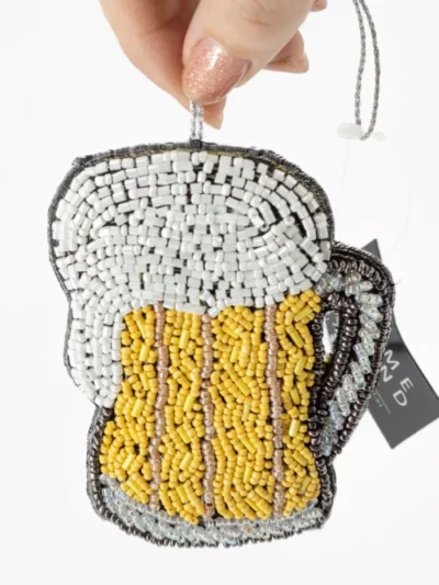 Manoon Manoon Hanger kralen bier | Geel