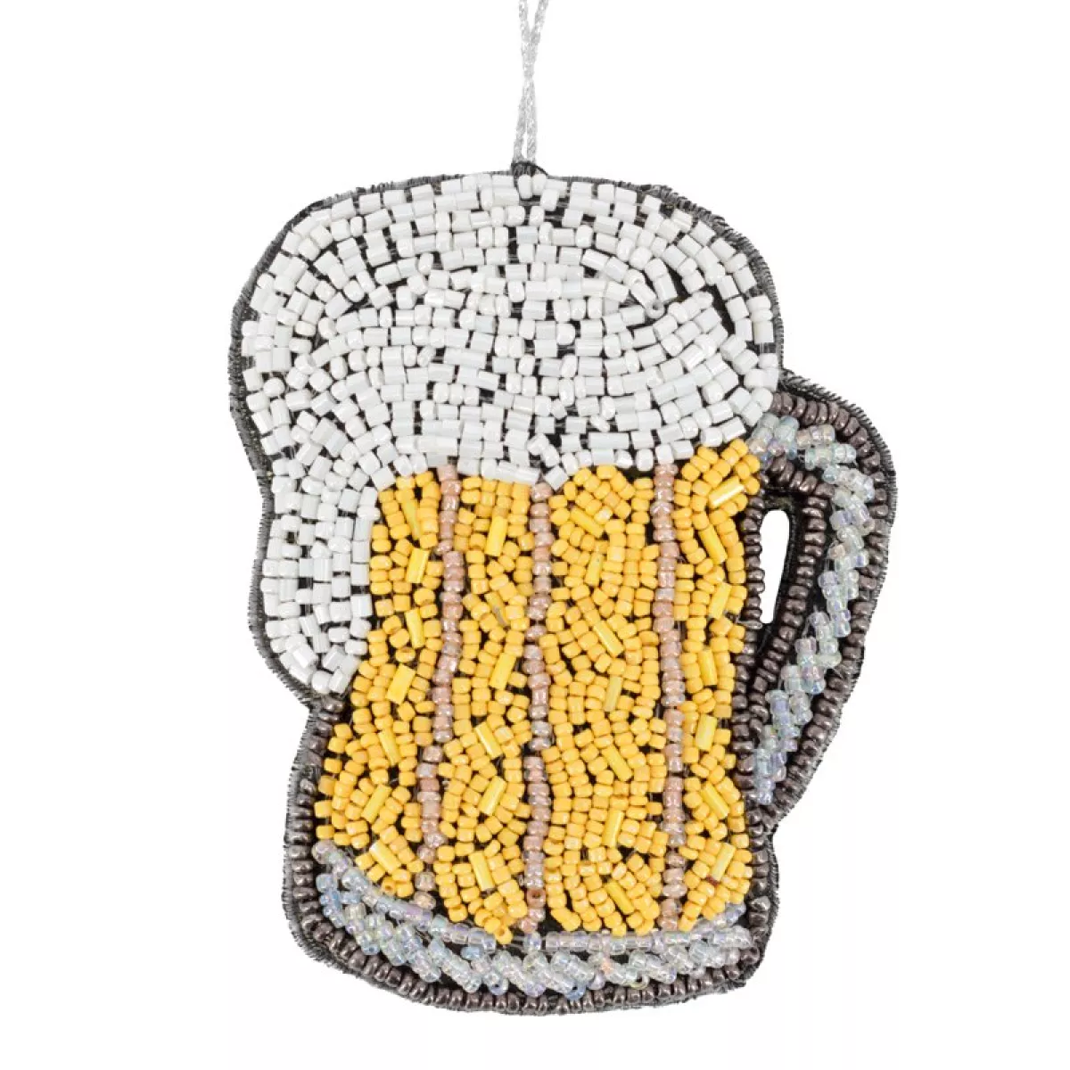 Manoon Hanger kralen bier | Geel 1 Manoon Manoon Hanger kralen bier | Geel