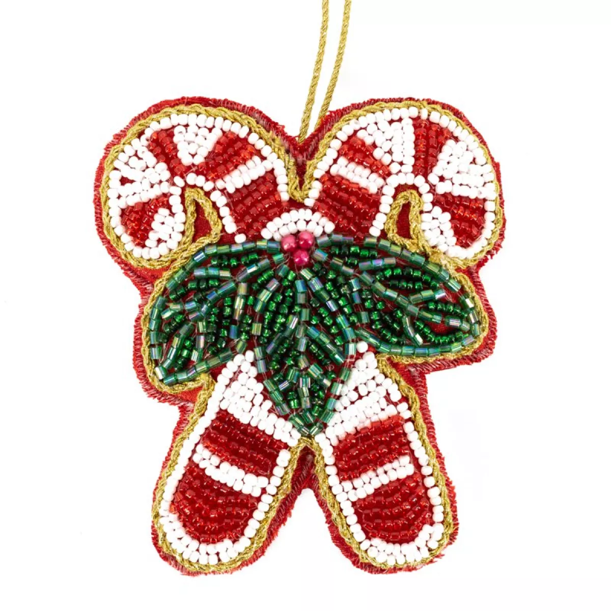 Manoon Hanger kralen candy cane | Rood 1 Manoon Manoon Hanger kralen candy cane | Rood