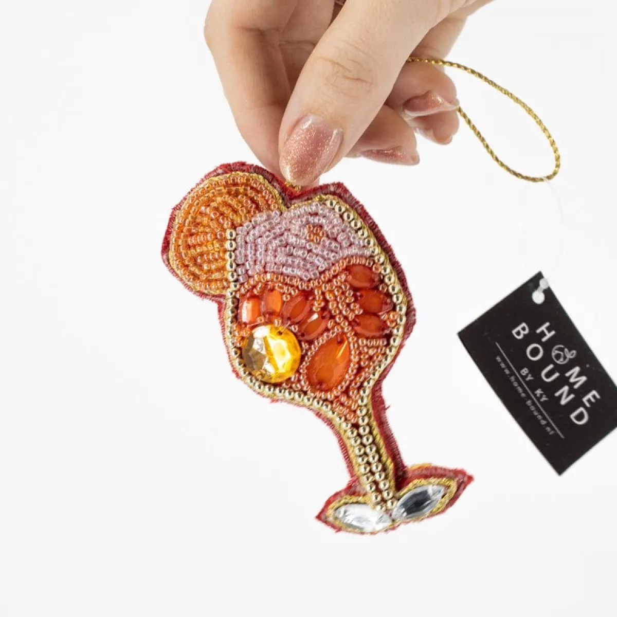 Manoon Hanger kralen cocktail | Oranje 2 Manoon Manoon Hanger kralen cocktail | Oranje