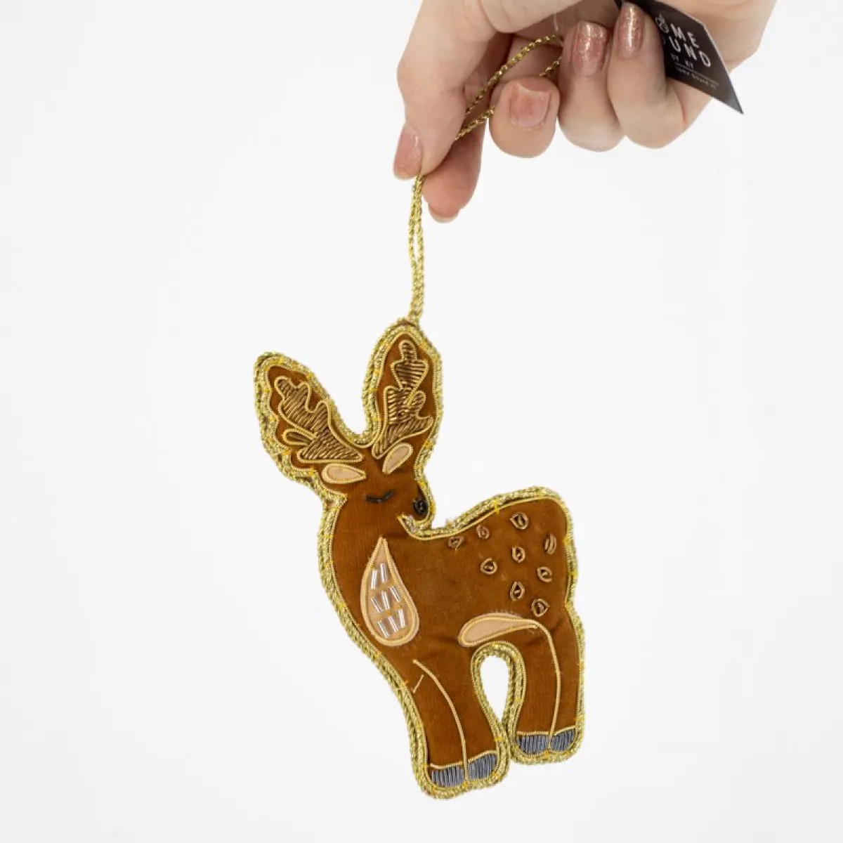 Manoon Hanger kralen hert | Bruin 2 Manoon Manoon Hanger kralen hert | Bruin