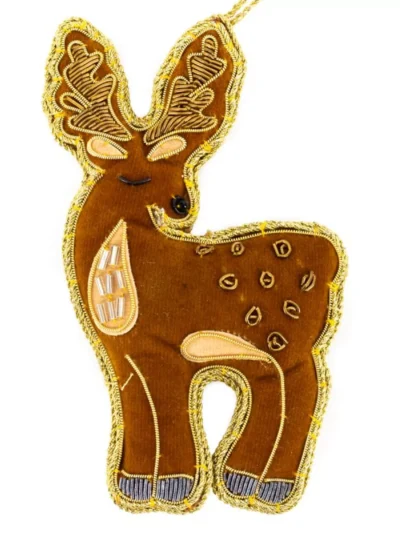 Manoon Manoon Hanger kralen hert | Bruin