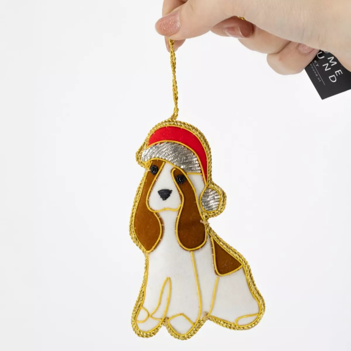 Manoon Hanger kralen hond | Wit 2 Manoon Manoon Hanger kralen hond | Wit