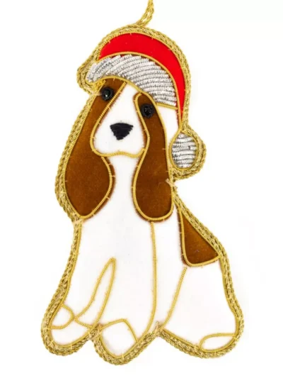 Manoon Manoon Hanger kralen hond | Wit