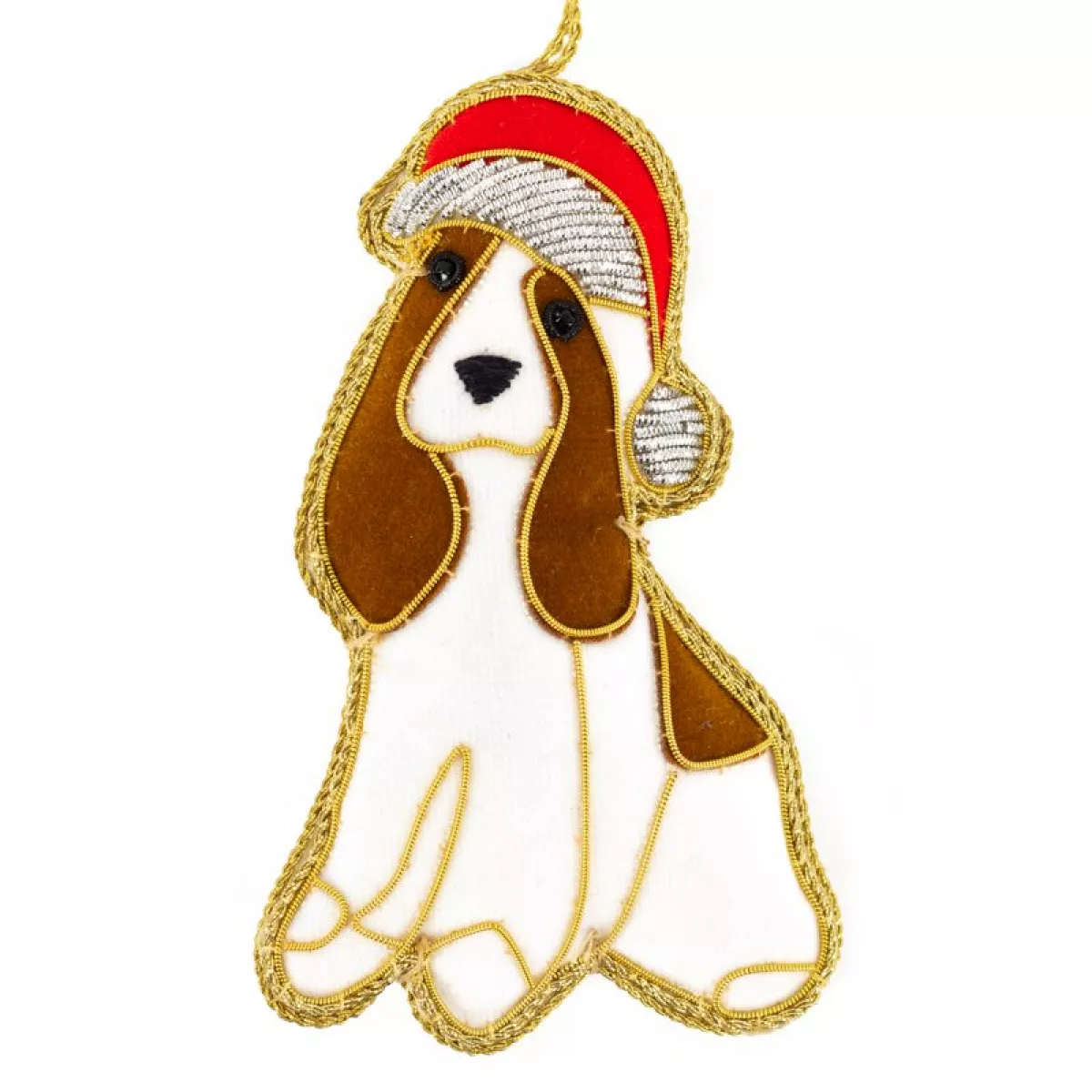 Manoon Hanger kralen hond | Wit 1 Manoon Manoon Hanger kralen hond | Wit
