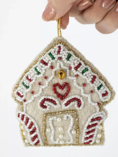 Manoon Manoon Hanger kralen huisje | Wit