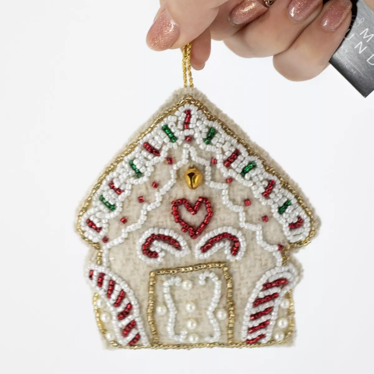 Manoon Hanger kralen huisje | Wit 2 Manoon Manoon Hanger kralen huisje | Wit