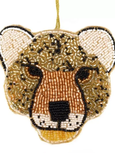 Manoon Manoon Hanger kralen luipaard | Bruin