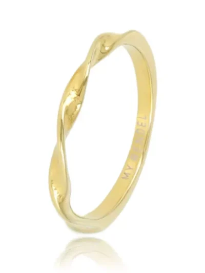 My Bendel My Bendel Ring met twist | Goud