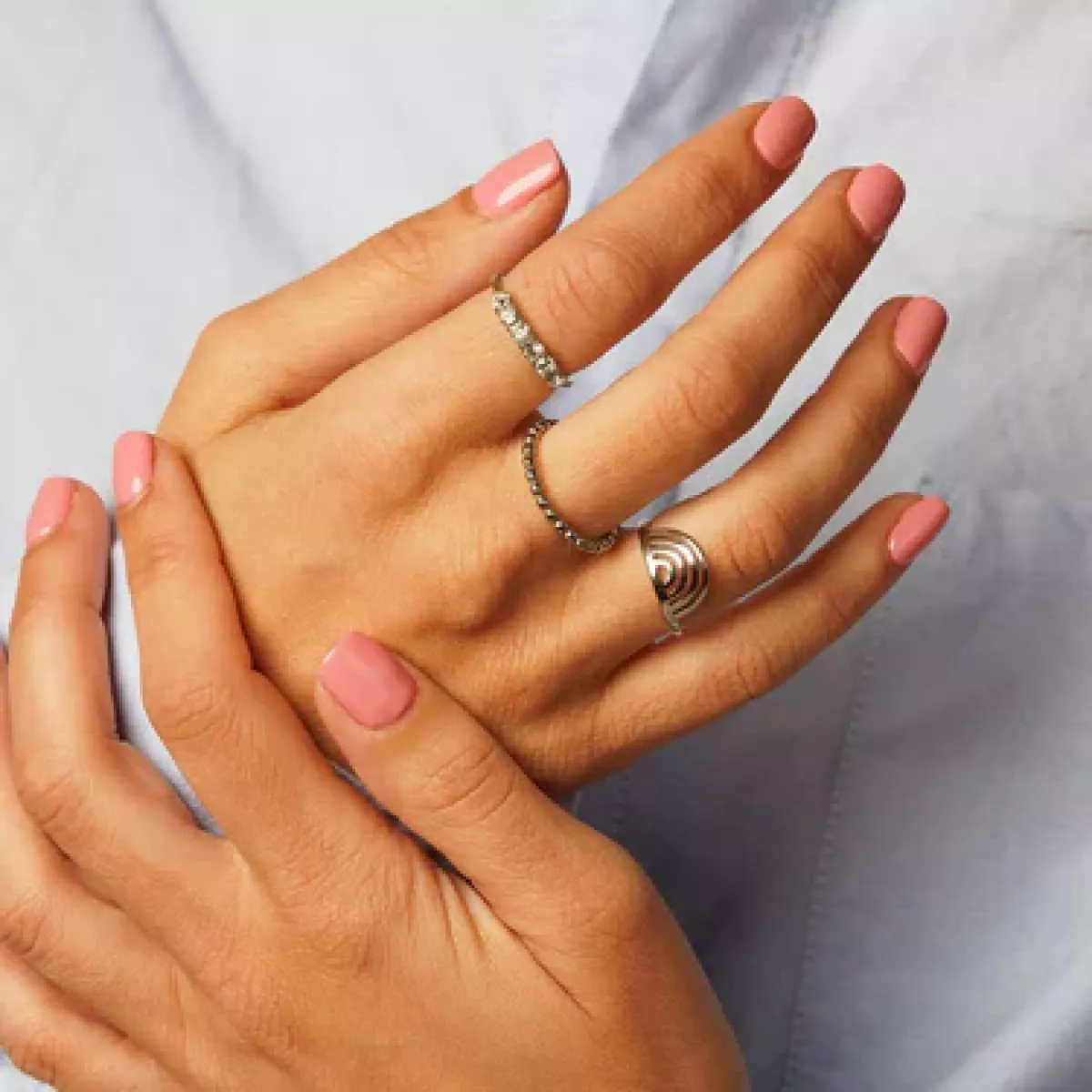 My Bendel Ring voorzien van bolletjes | Zilver 2 My Bendel My Bendel Ring voorzien van bolletjes | Zilver