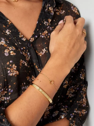 Yehwang Yehwang Armband verbonden bedel | Zilver