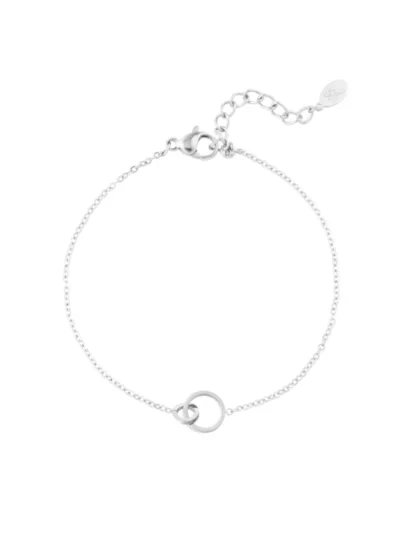 Yehwang Yehwang Armband verbonden bedel | Zilver
