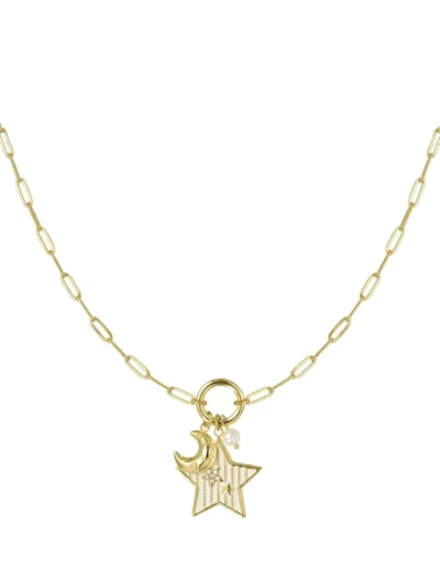 Yehwang Yehwang Bedelketting starry dreams | Goud